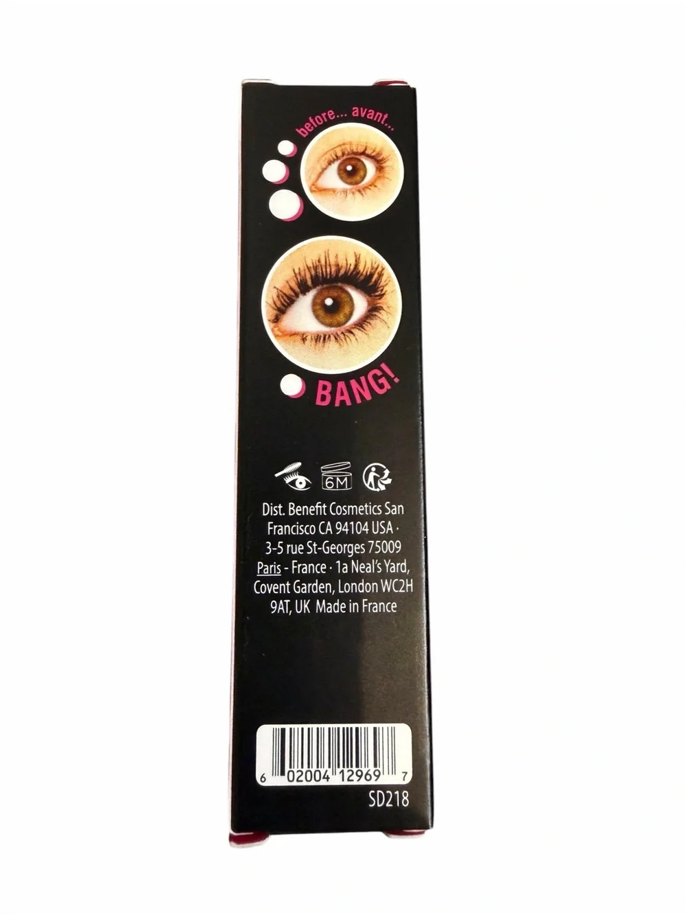 Benefit Cosmetics Bad Gal BANG! Volumizing Waterproof Mascara 0.1oz
